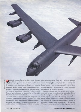 Nueva vida para el avión Buff B-52 - Marzo 1999