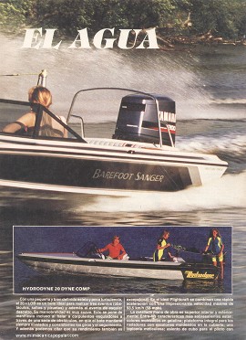 Una comparación entre cuatro de los mejores botes para el esquí acuático - Enero 1991