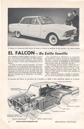 EL FALCON -De Estilo Sencillo - Diciembre 1959