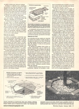 9 formas de redecorar su jardín - Octubre 1985