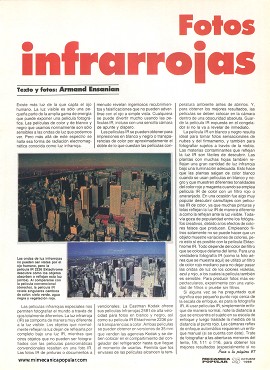 Fotografía infrarroja - Octubre 1988