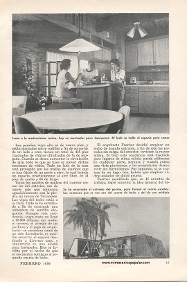 La Casa Ciempiés - Febrero 1959