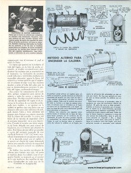 Construye un Motor de Vapor - parte II - Mayo 1963