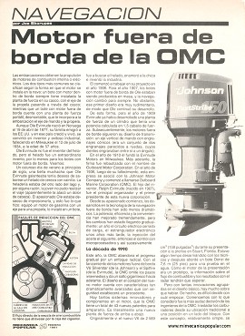 Navegación: Motor fuera de borda de la OMC - Febrero 1991