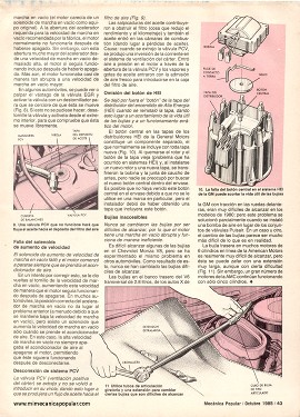 Arregle los problemas más comunes del auto - Octubre 1985