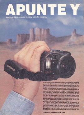 Sometimos a prueba cinco nuevas y radicales cámaras -Marzo 1991