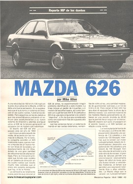 Reporte MP de los dueños: Mazda 626 - Abril 1988