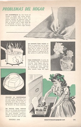 Resolviendo Problemas del Hogar - Enero 1949