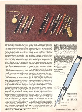 Tecnología para escribir - Agosto 1988