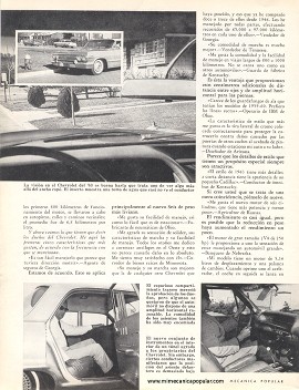 El Chevrolet Grande Visto por sus Dueños - Mayo 1963