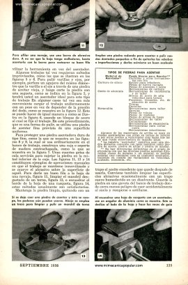 Bruñido Manual en el taller - Septiembre 1958