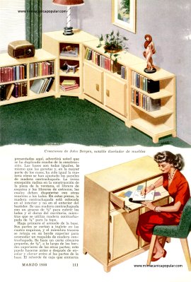 Muebles Ocasionales - Marzo 1950