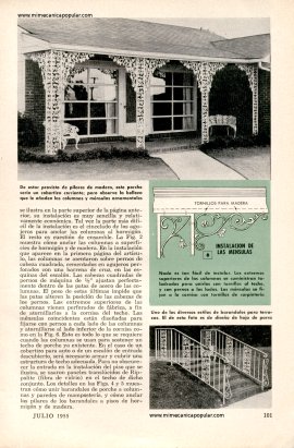 Hermosee su casa con Hierro Ornamental - Julio 1955