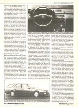 Honda del 91 -Agosto 1991