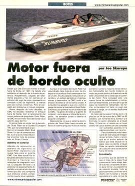 Motor fuera de borda oculto - Agosto 1991