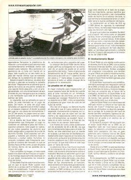 Motor fuera de borda oculto - Agosto 1991