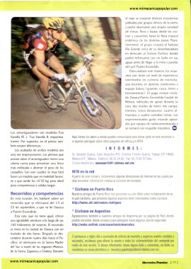 Mountain Bike -Verdades y mentiras sobre el uso de los rodillos- Agosto 1999