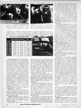 Pruebas de Comparación de Tres Tigres de Bajo Costo -Abril 1965
