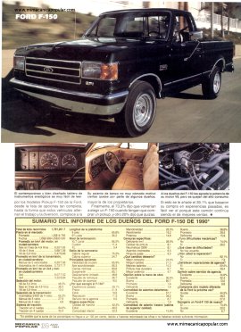 Reporte de los dueños: Ford F-150 -Julio 1991