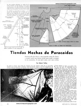 Tiendas Hechas de Paracaídas - Agosto 1965