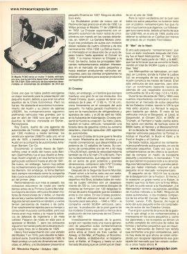 Autos económicos que ahora extrañamos -Octubre 1981