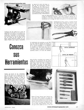 Conozca Sus Herramientas - Agosto 1965