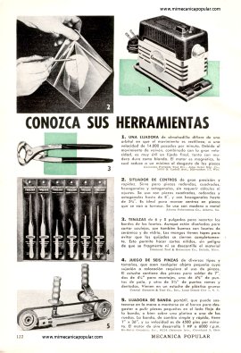 Conozca Sus Herramientas - Octubre 1960