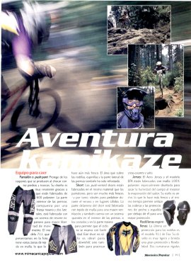 Una Aventura Kamikaze -Downhill - Octubre 2000