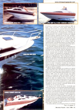 Embarcaciones compactas, . . .pero de lujo - Junio 1986