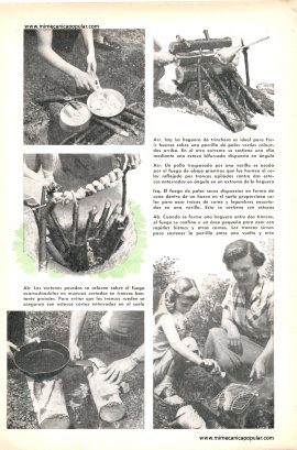 La Cocina al Aire Libre - Septiembre 1958