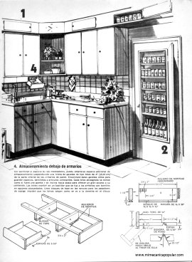 Más espacio en su cocina - Febrero 1977