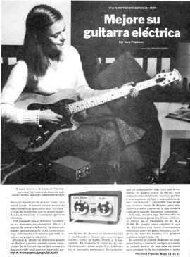 Mejore su guitarra eléctrica - Mayo 1979