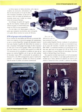 Mountain Bike - Más tecnología de vanguardía - Junio 1999