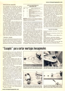 3 proyectos para mejorar su casa - Abril 1983