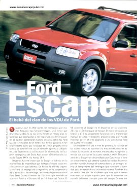 Reporte de los Dueños: Ford Escape -Abril 2003