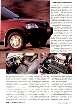 Reporte de los dueños: Honda CR-V - Junio 2001