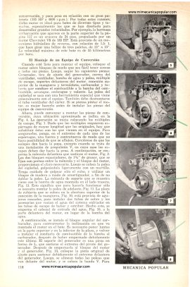 Botes con Motor de Auto - Julio 1959