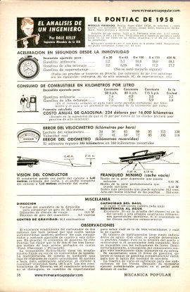 Informe de los Dueños: Pontiac 1958 - Julio 1958