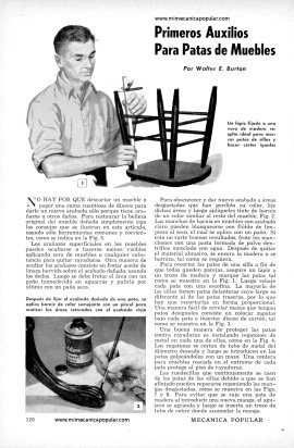 Primeros Auxilios Para Patas de Muebles - Mayo 1958