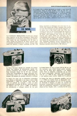 Cámaras fotográficas -Febrero 1956
