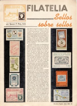 Sellos sobre sellos - Junio 1986