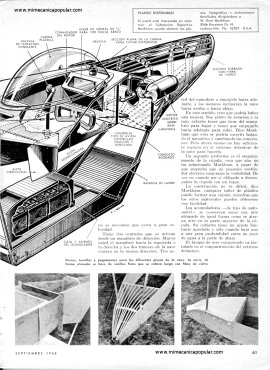 Construya Ud. Mismo Este Submarino Deportivo para un Solo Hombre - Septiembre 1968