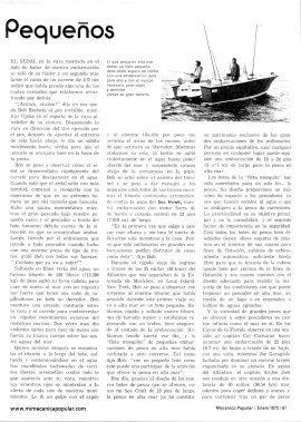 Grandes Peces en Botes Pequeños - Enero 1975