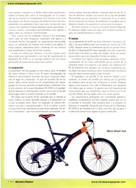 Mountain Bike - Componentes SRAM 2000 - Julio 2000