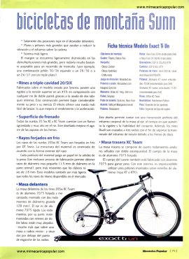 Mountain Bike - MTB a la francesa: las bicicletas de montaña Sunn - Septiembre 1999