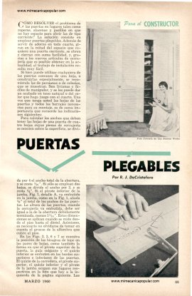 Puertas Plegables - Marzo 1960