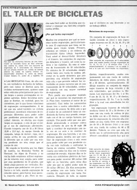 El Taller de Bicicletas - Octubre 1974