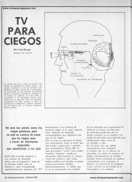 TV para ciegos - Octubre 1974