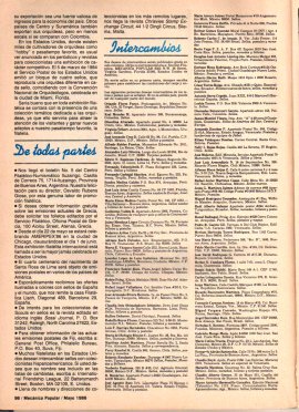 Filatelia - Orquídeas - Por Ignacio A. Ortiz-Bello - Mayo 1986