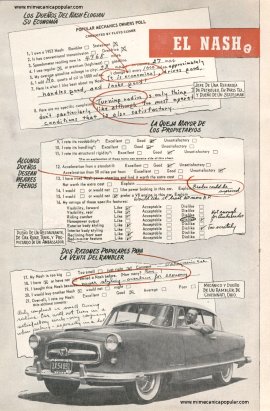 El Nash Visto por sus Dueños -Enero 1954